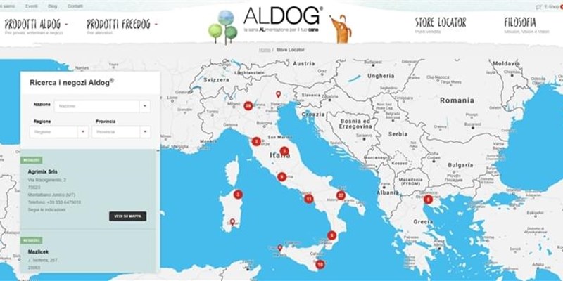 Aldog Storelocator