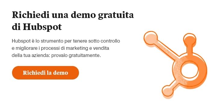 richiesta demo hubspot