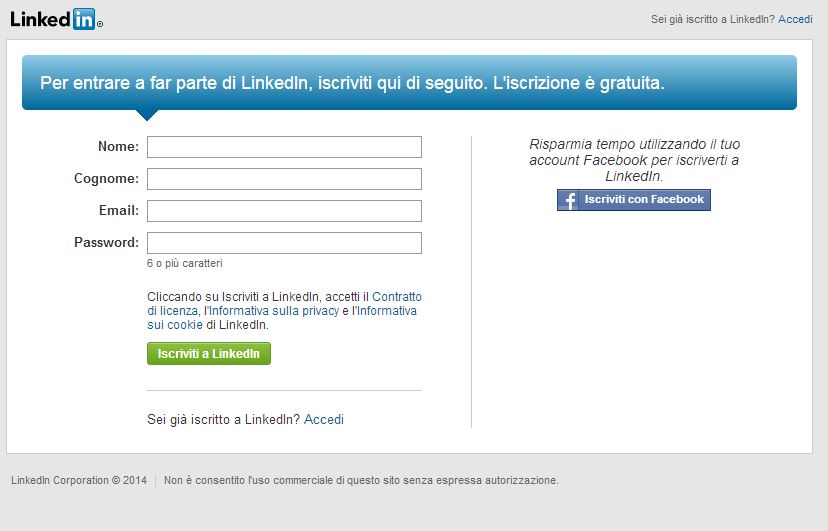 Linkedin per le aziende